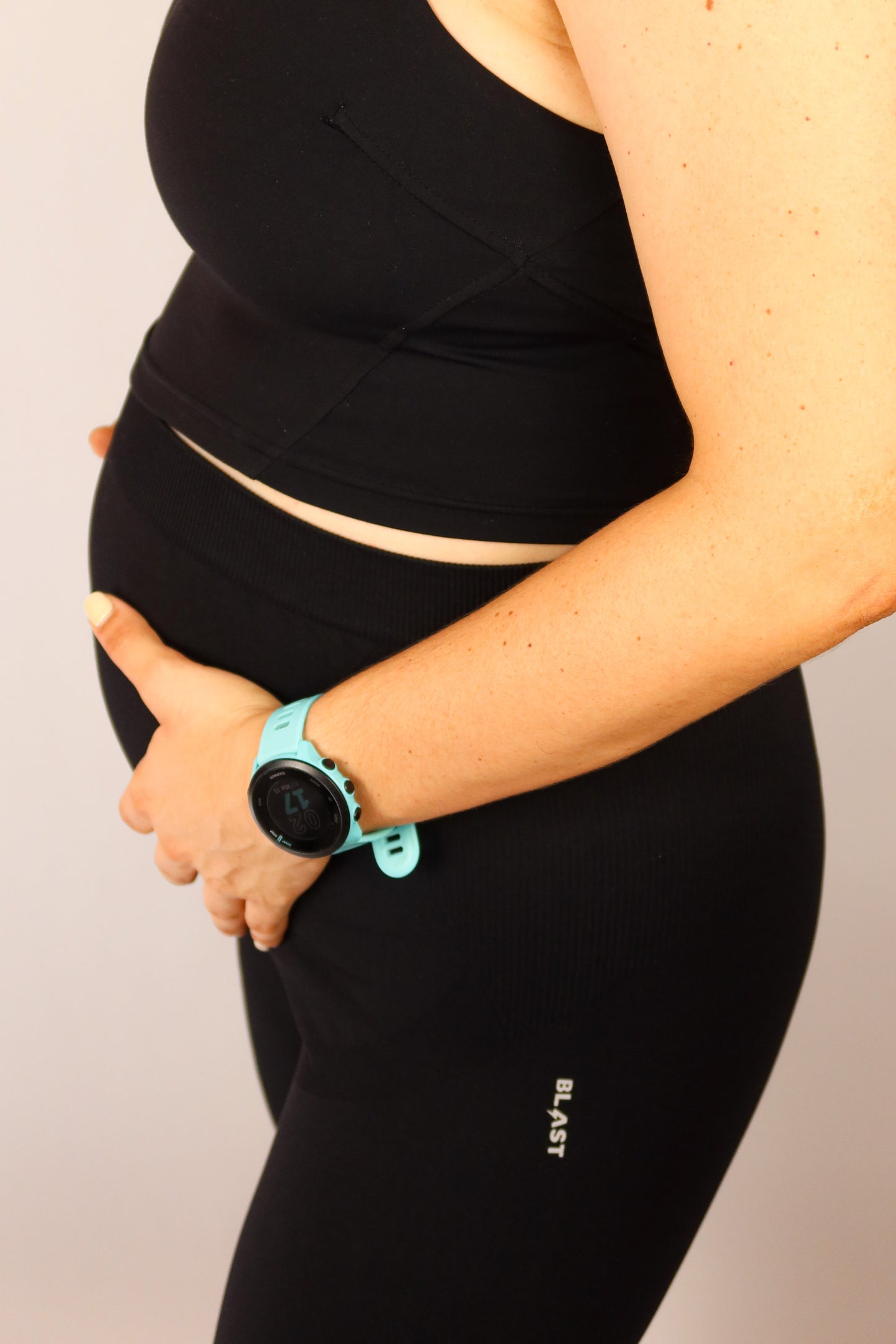 Maternity Leggings Negro