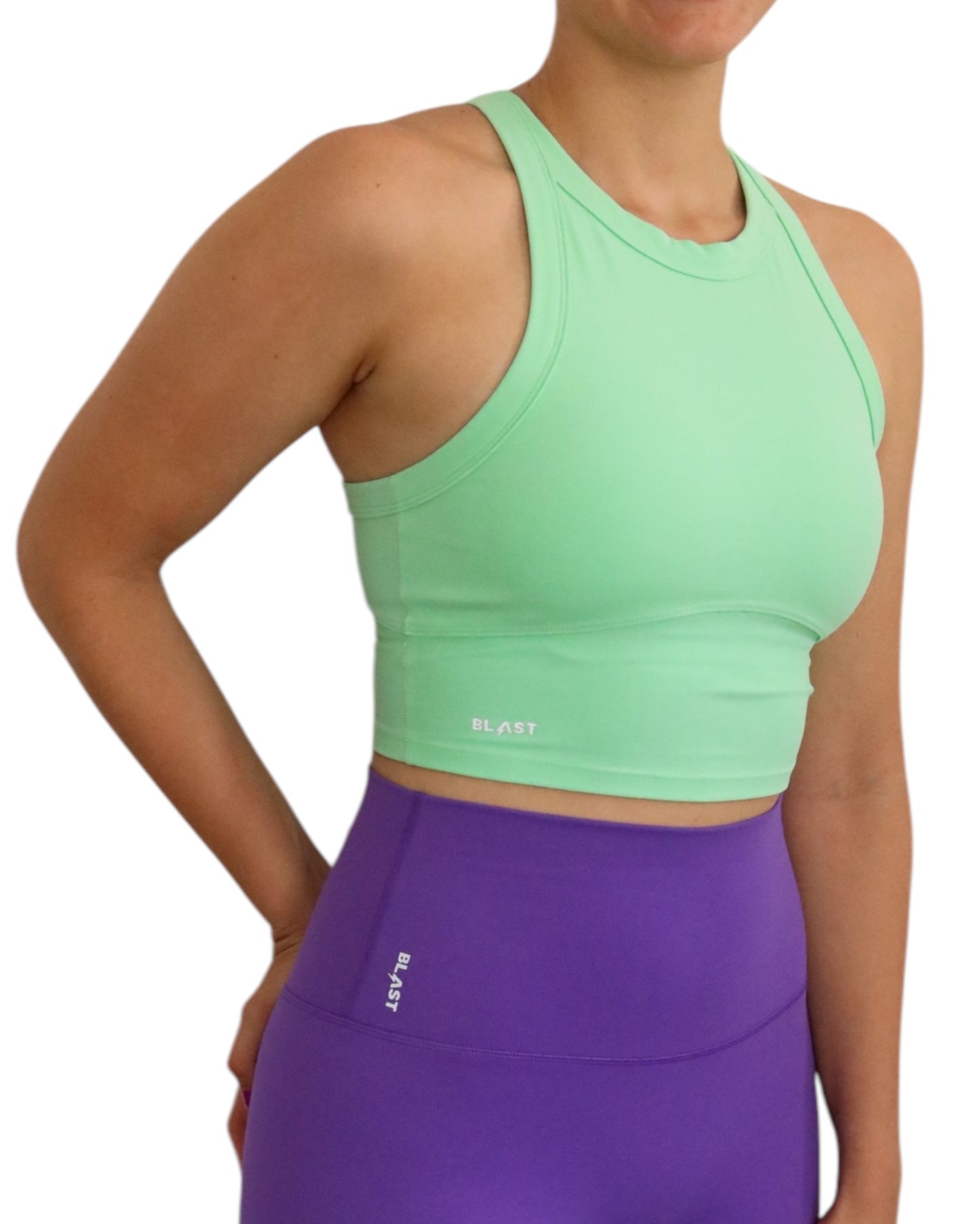 Tank Top Menta Neón