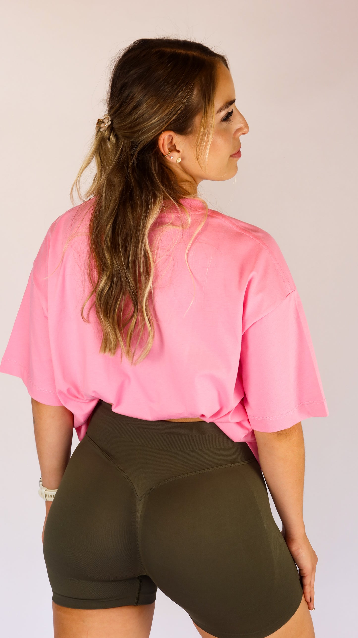Pink - Oversized Tee