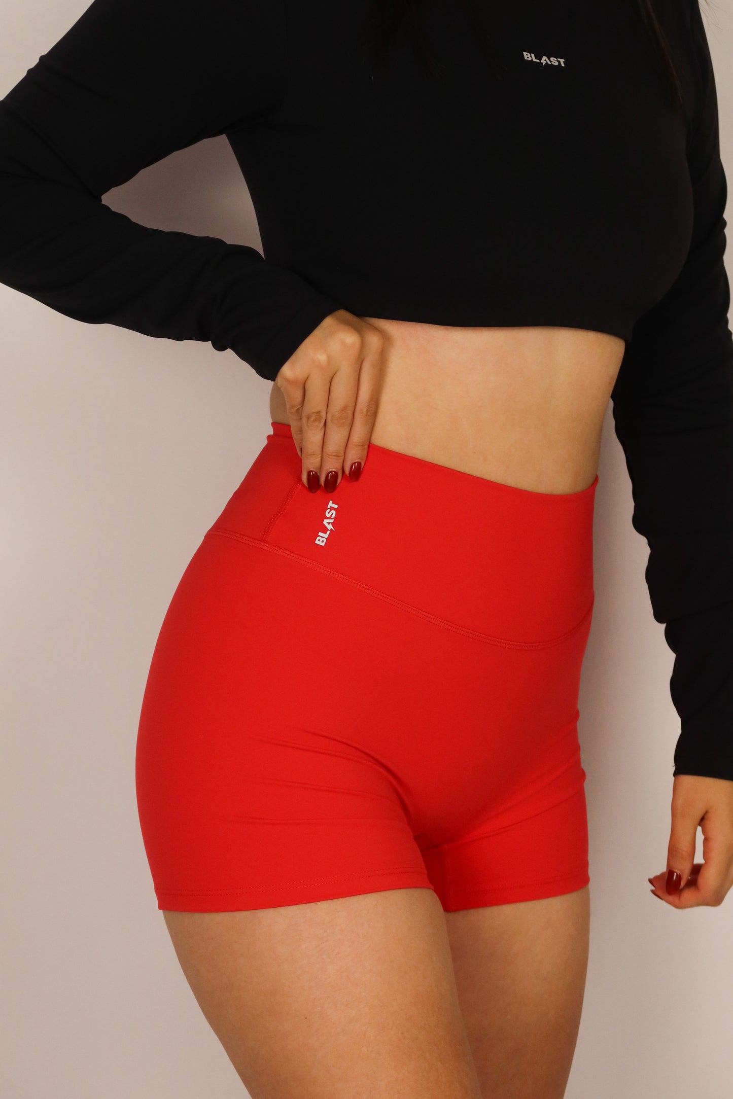 Booty Short Rojo