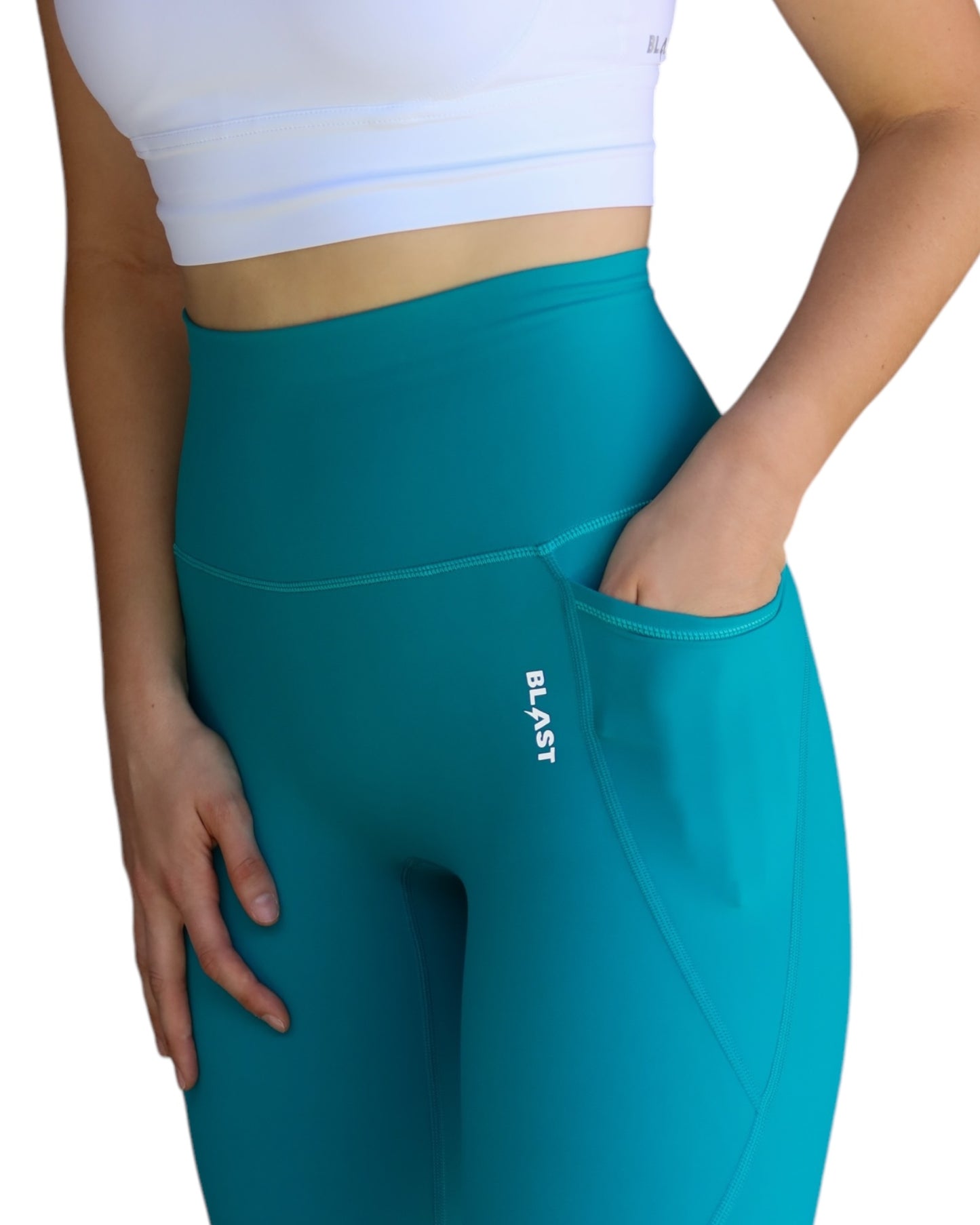 Pocket Legging Verde Jade