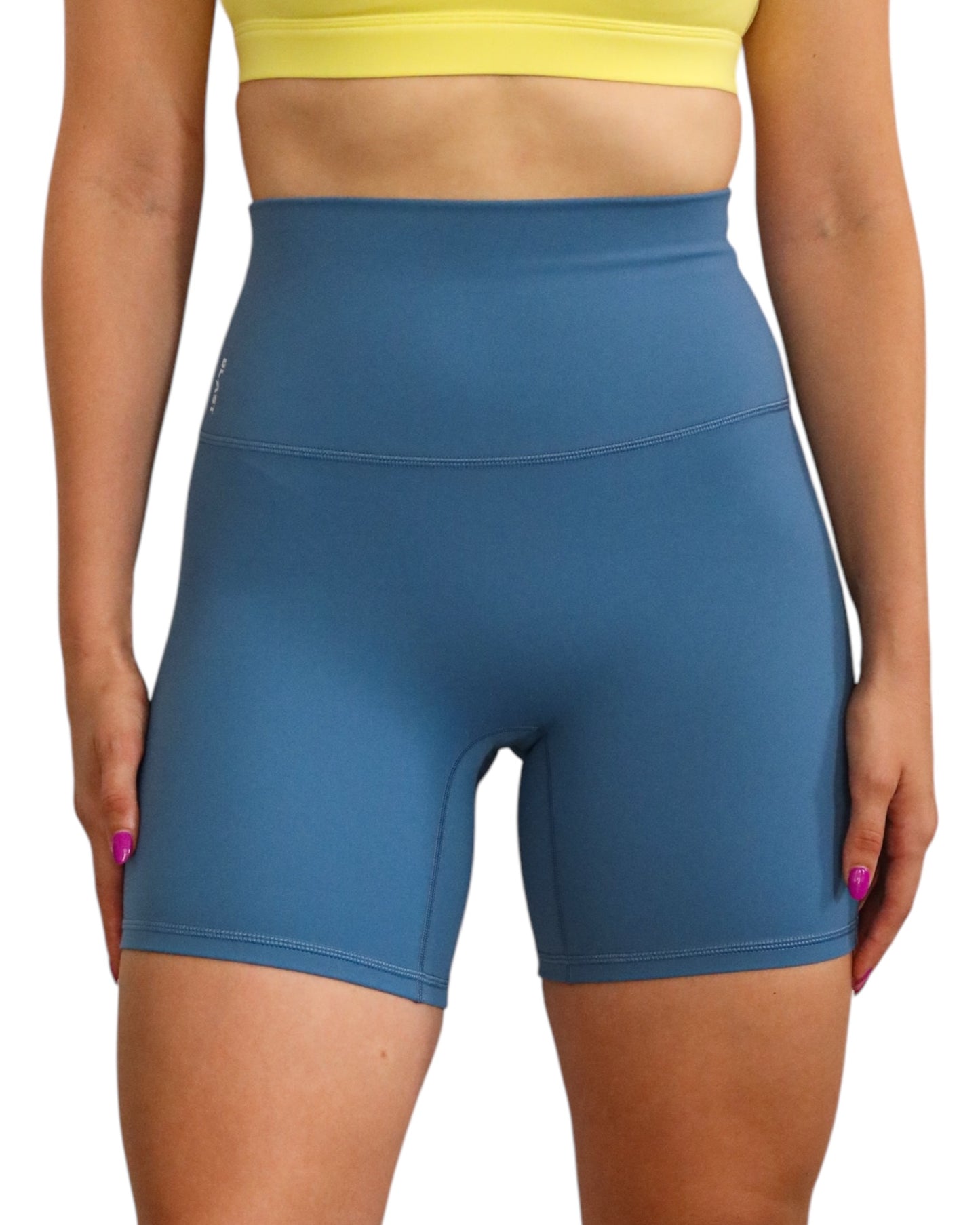 Mid Short Steel Blue