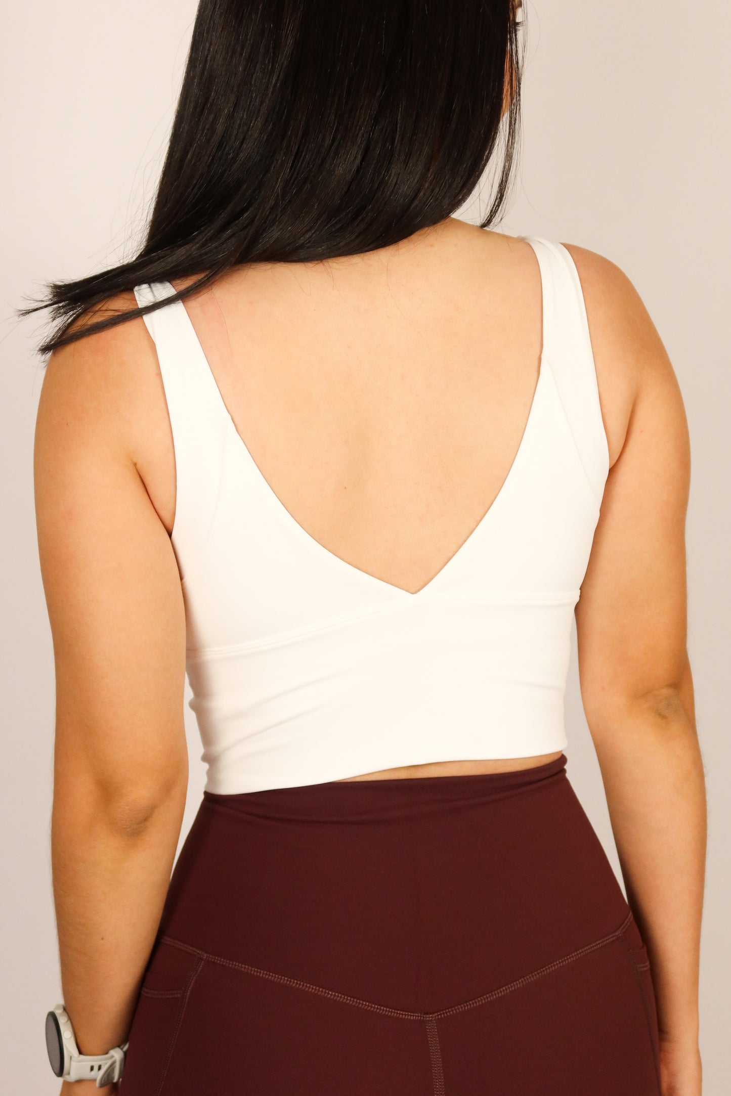 V-Tank Top Blanco