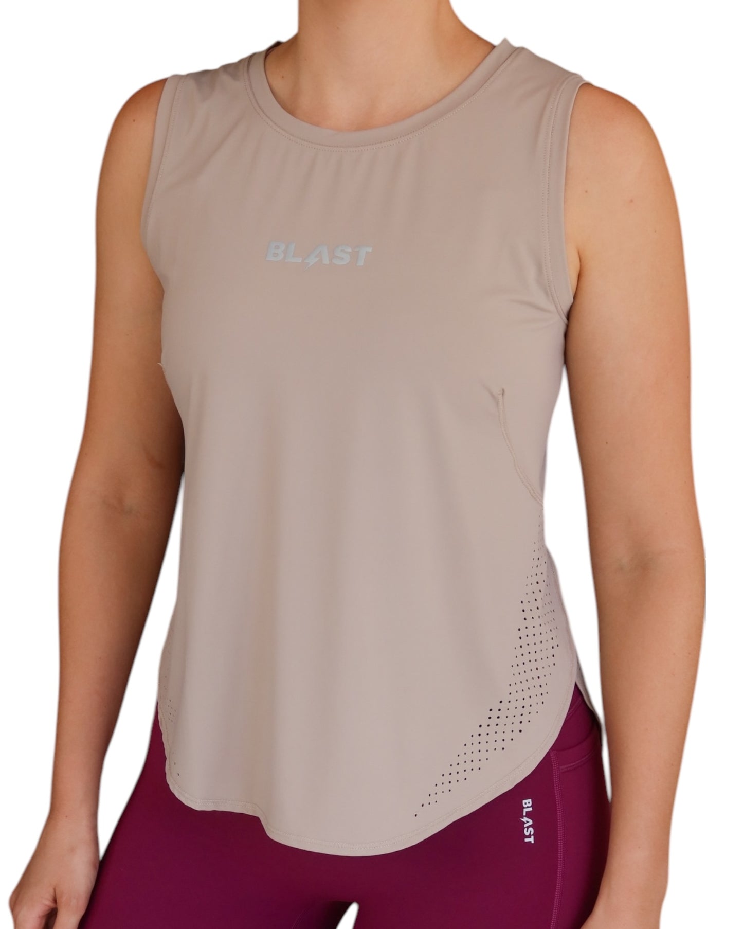 Tank Shirt Beige