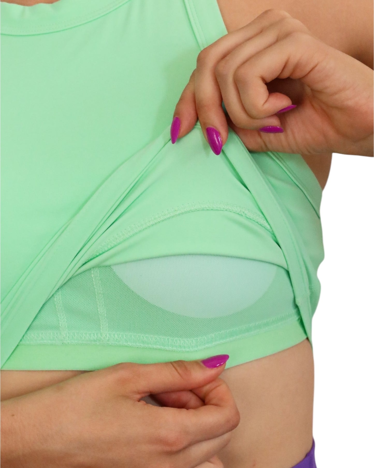 Tank Top Menta Neón