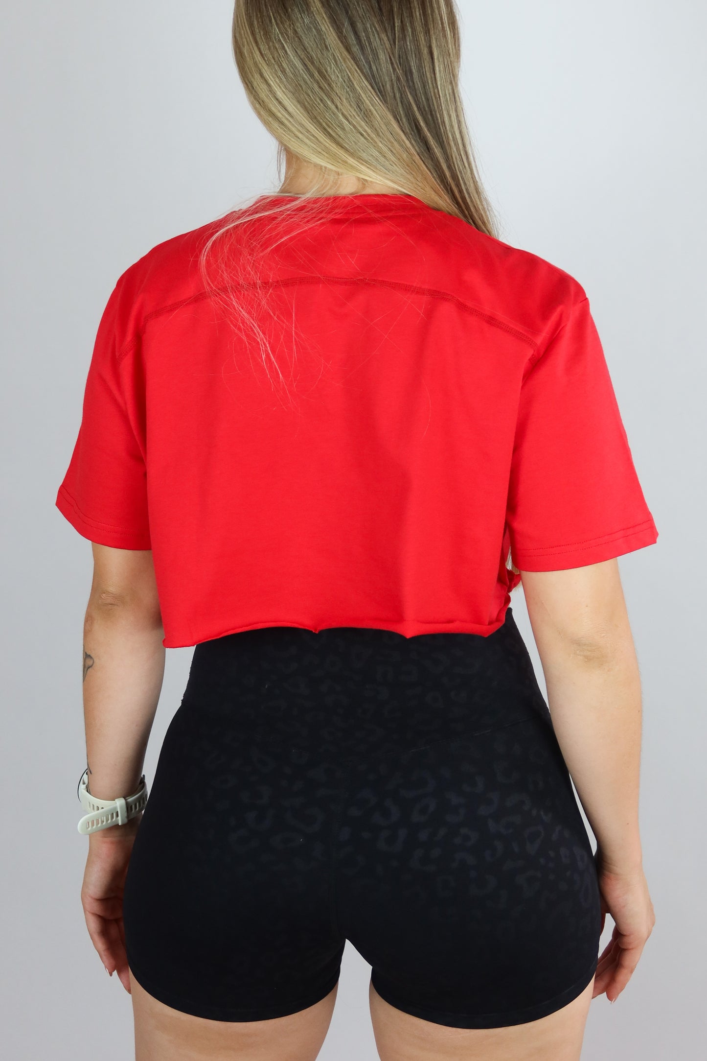 Crop Top Rojo