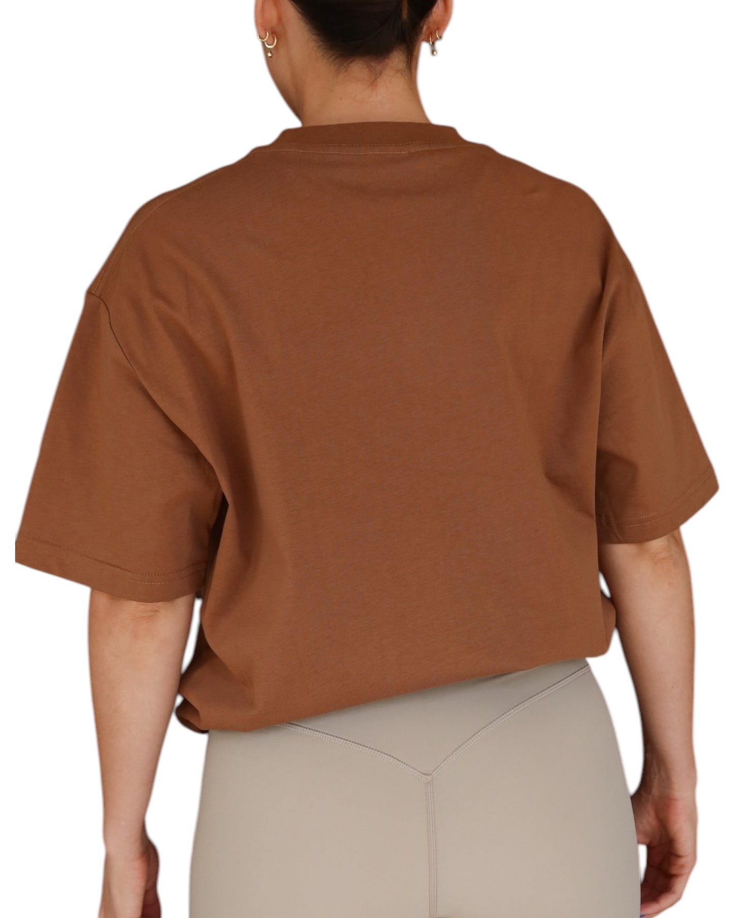 Oversized Tee Café Unisex