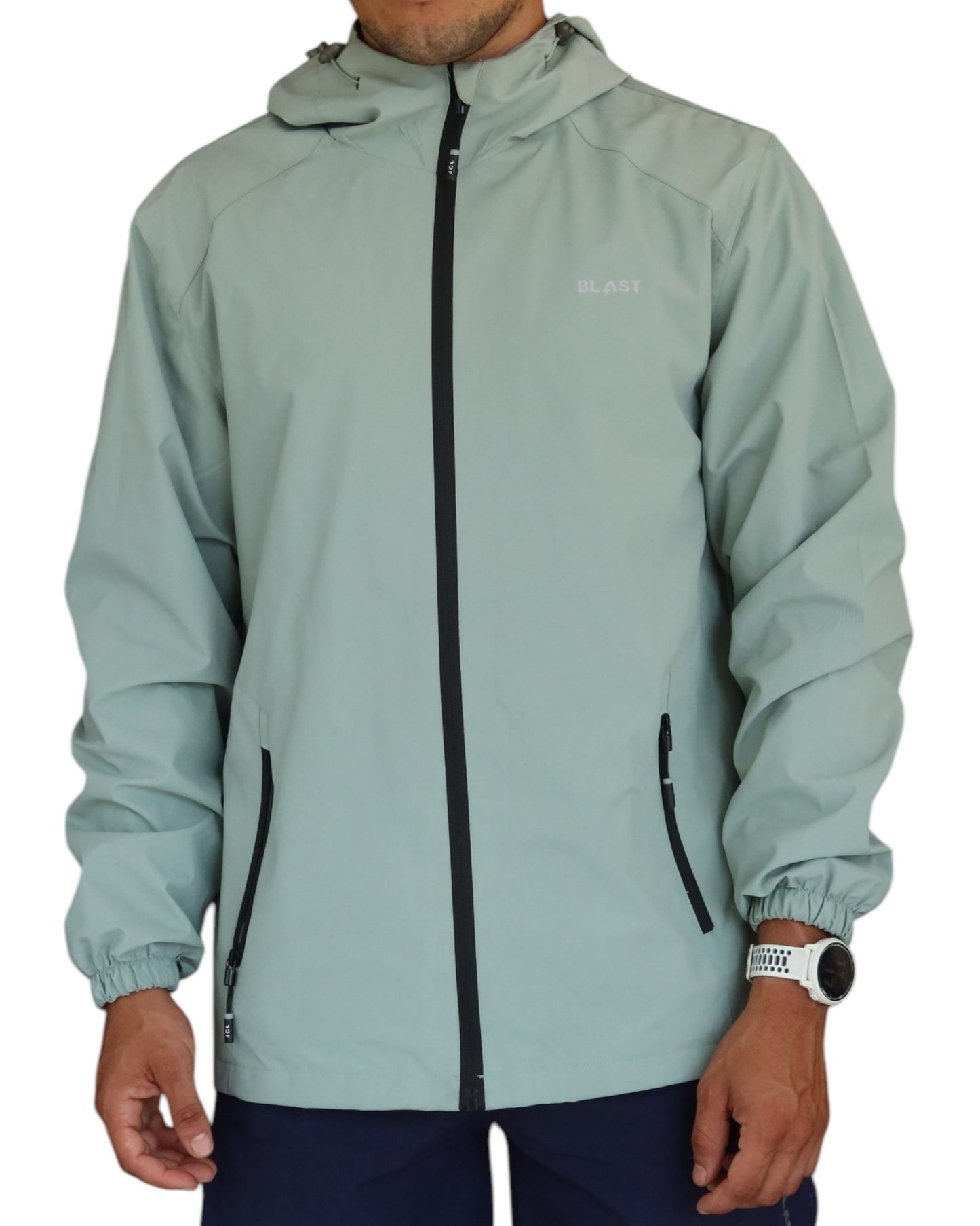 Men Jacket Verde Agua