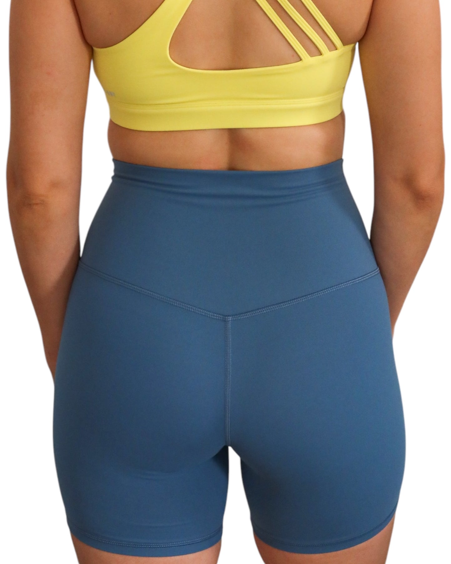 Mid Short Steel Blue