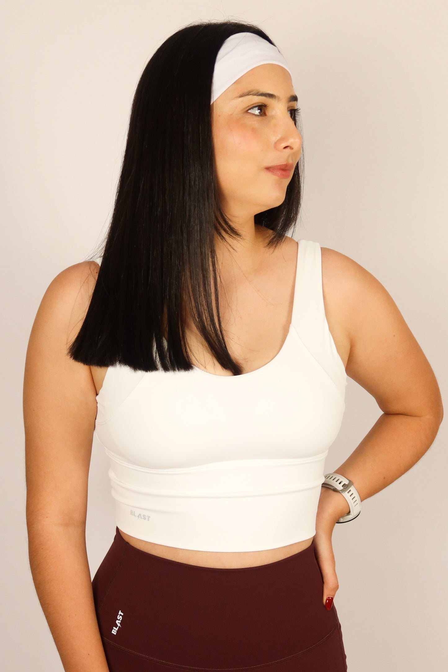 V-Tank Top Blanco