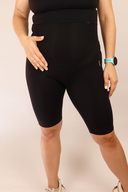 Maternity Biker Short Negro