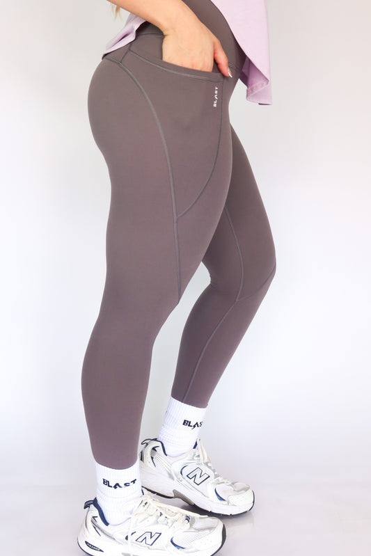 Pocket Leggings Gris