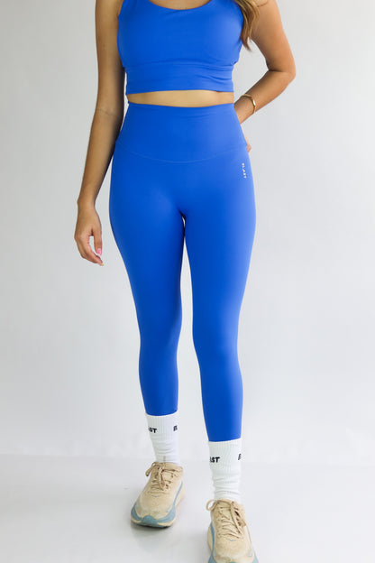 Form Legging Azul Neón