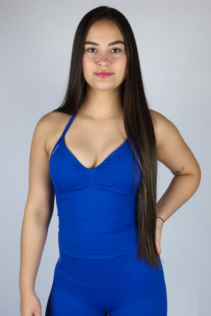 Royal Blue - Muse Halter Top