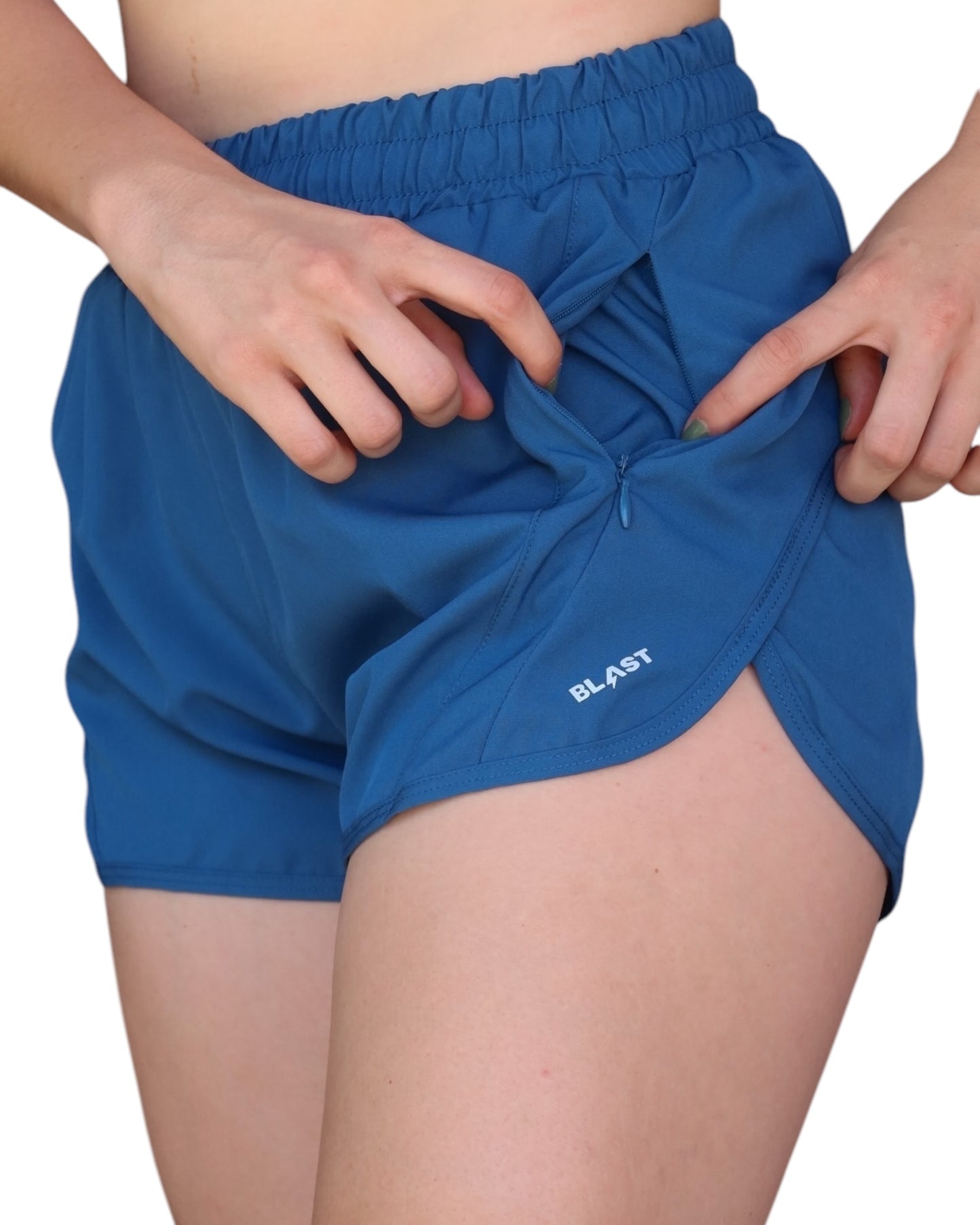 Running Short Azul