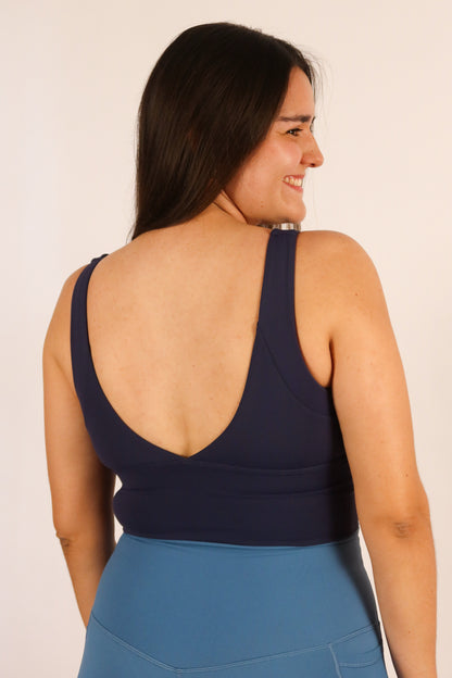 V-Tank Top Navy
