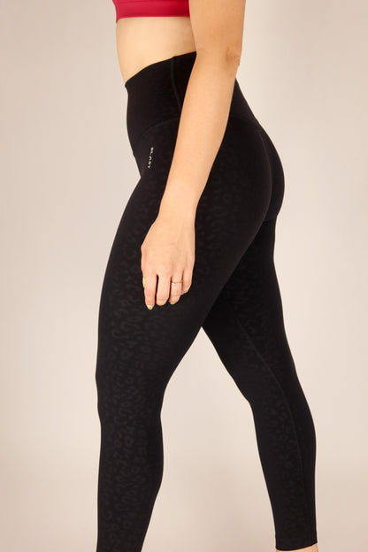 Form Legging Black Leopard