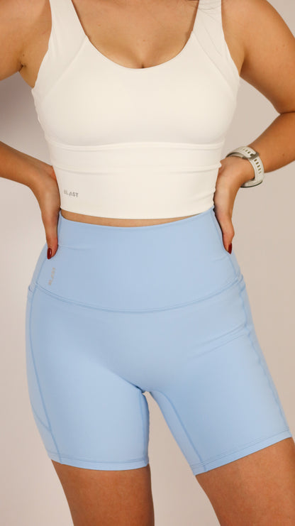 Pocket Mid Short Baby Blue