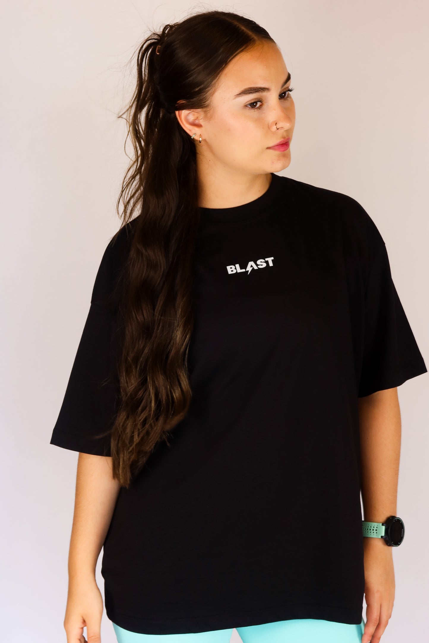 Black - Oversized Tee