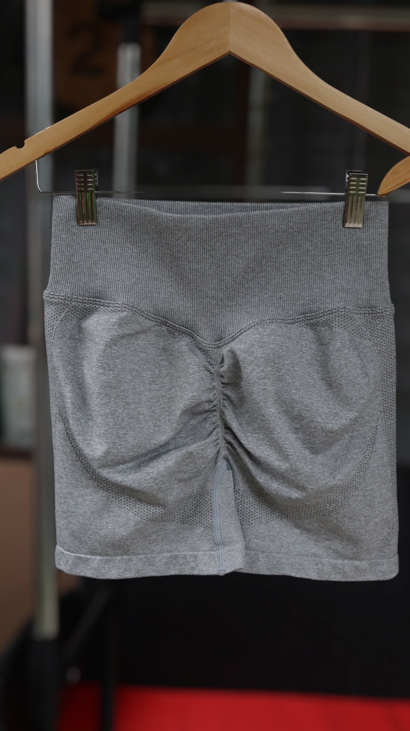 Scrunch short Gris