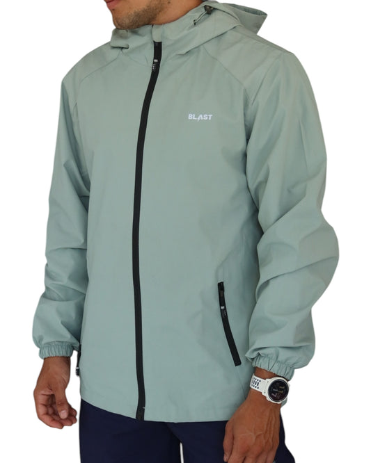 Men Jacket Verde Agua