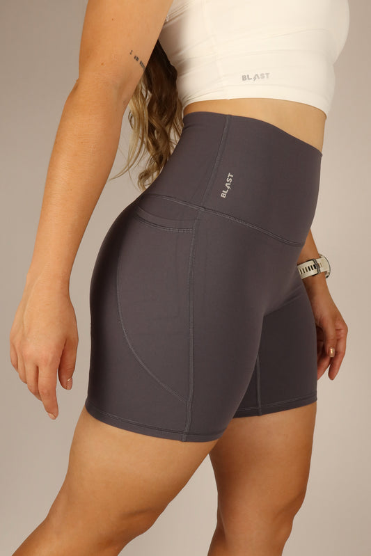 Pocket Mid Short Gris