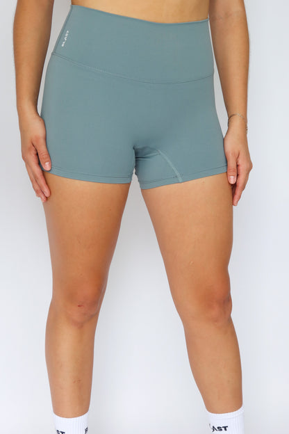 Booty Short Blue Grey