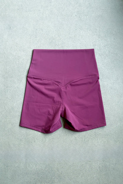 Damson Purple - Mini Mid Short