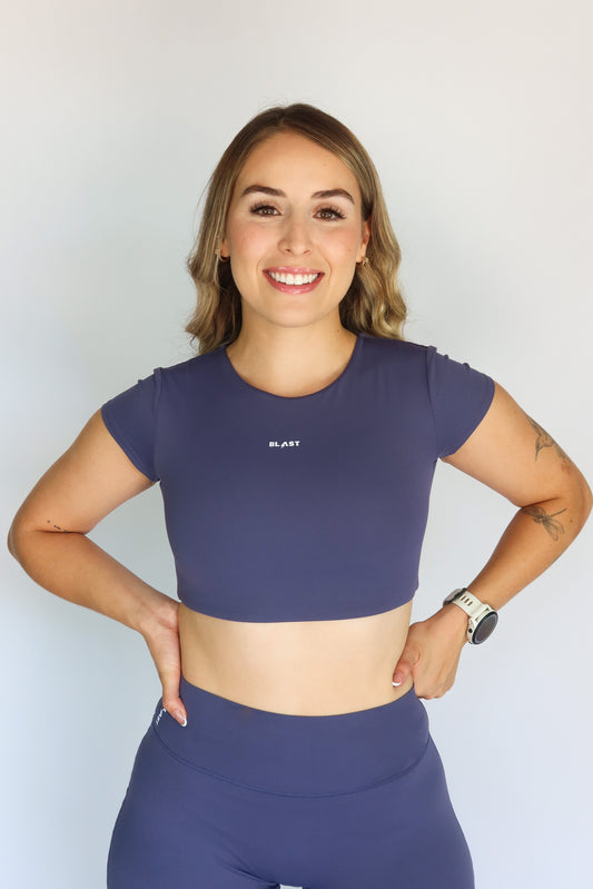 Blueberry - Crop Top