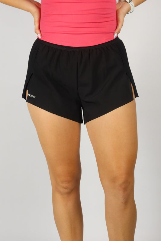 Negro - Race Short Plisado