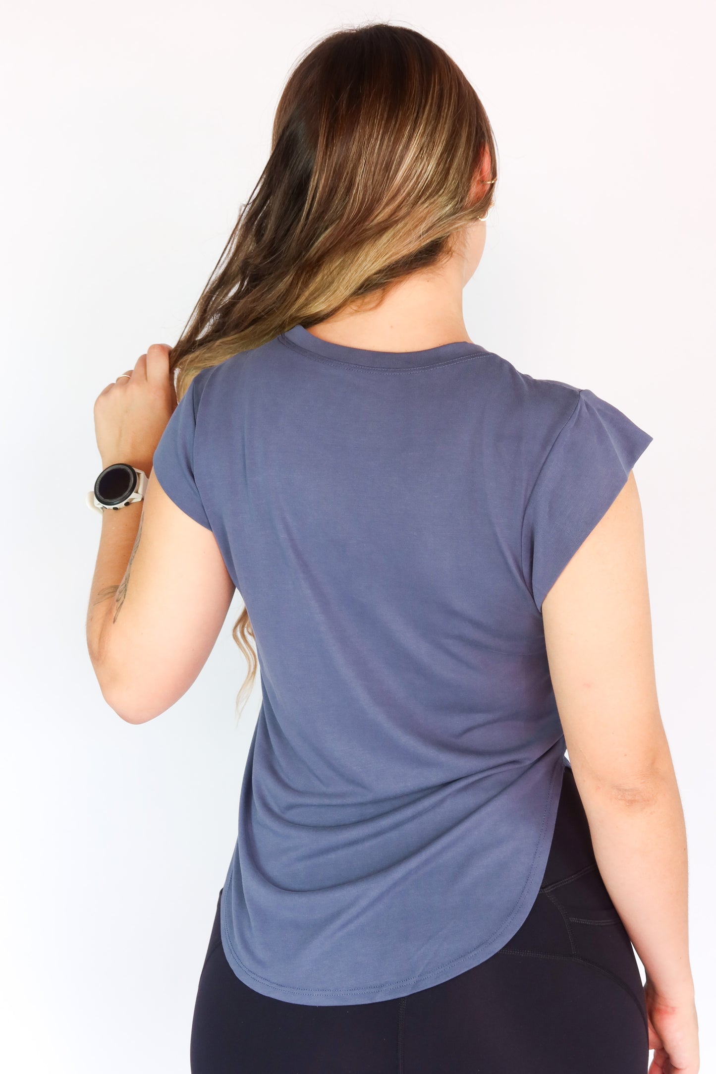 Gris Azulado - Flow Tee