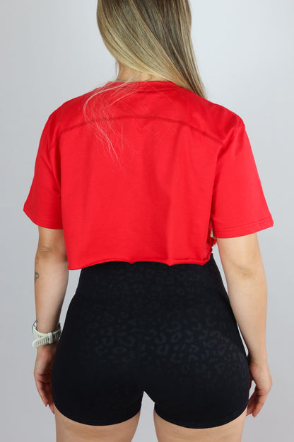Crop Top Rojo