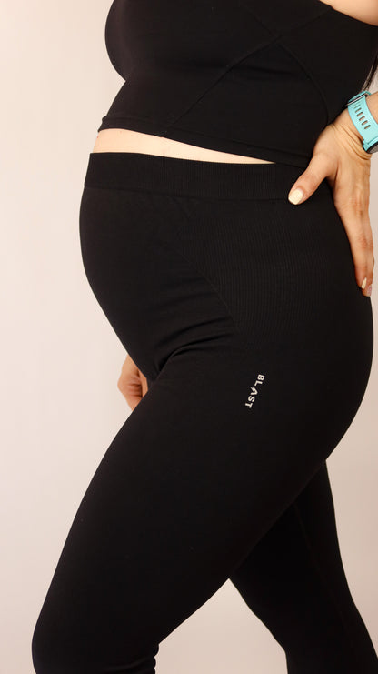 Maternity Leggings Negro