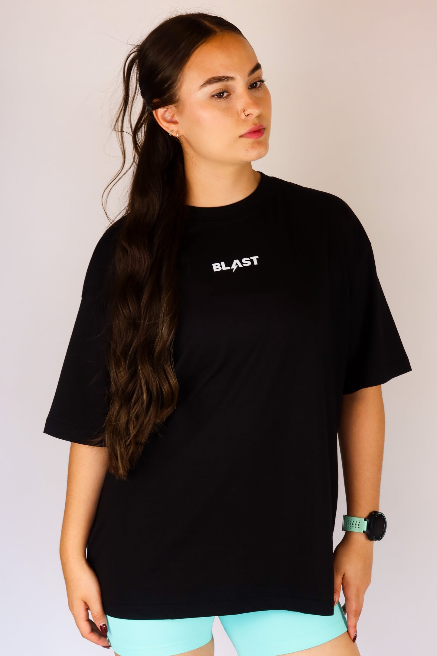 Black - Oversized Tee