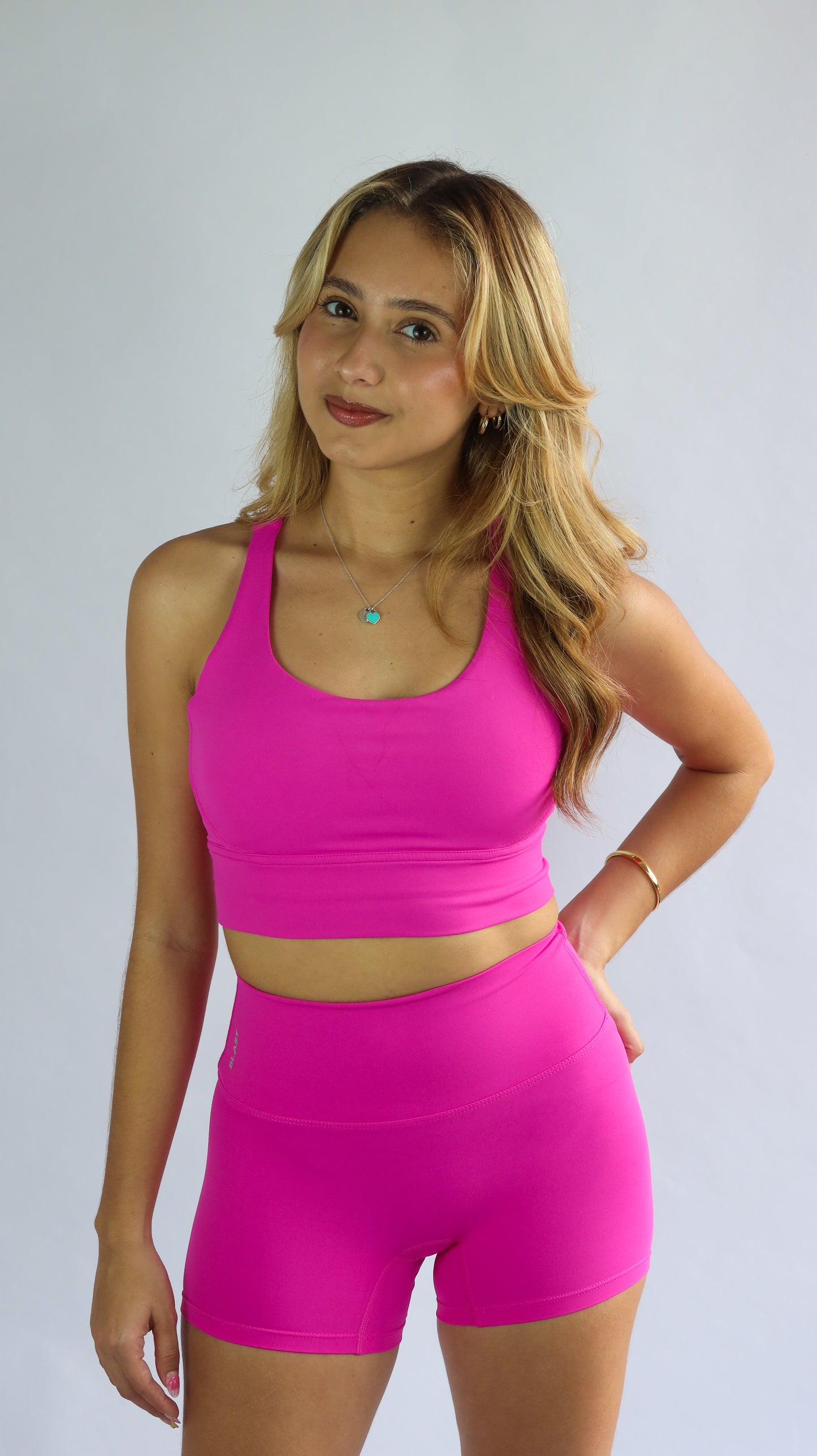 Push Top Fucsia Neón