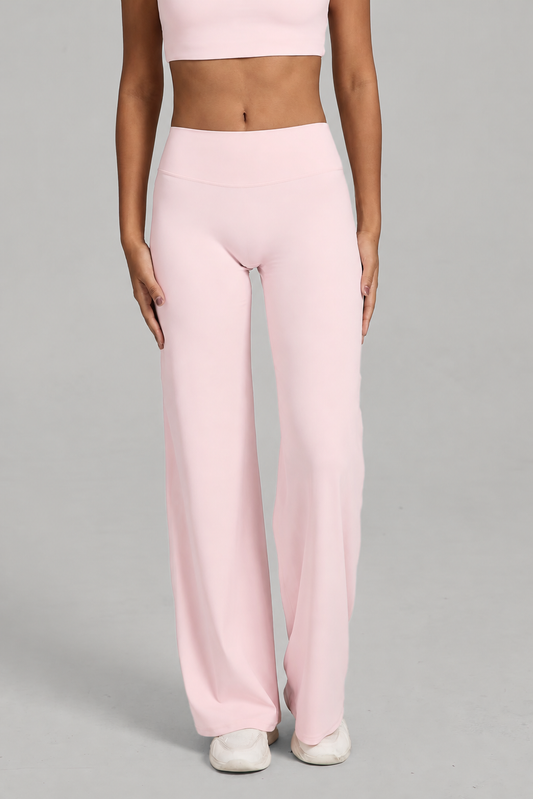 Baby Pink - Wide Leg Pant