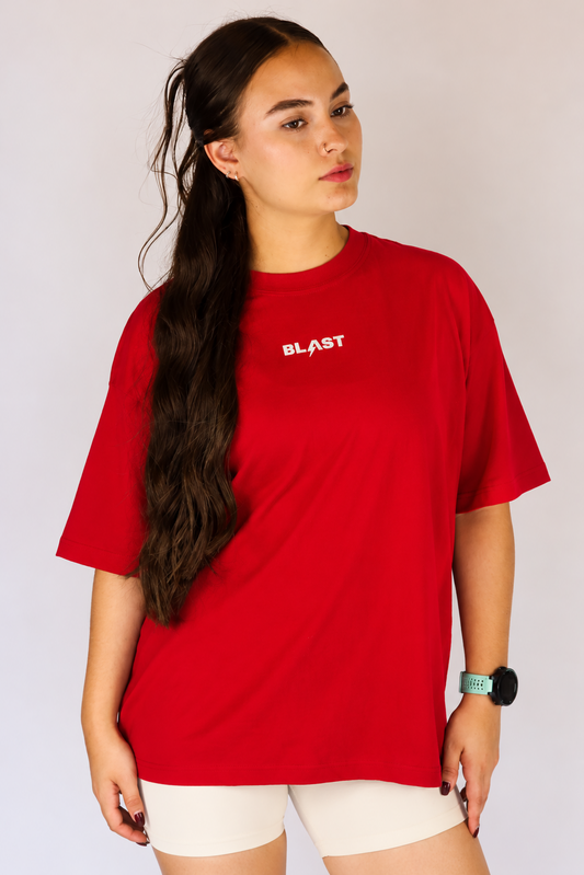 Red - Oversized Tee