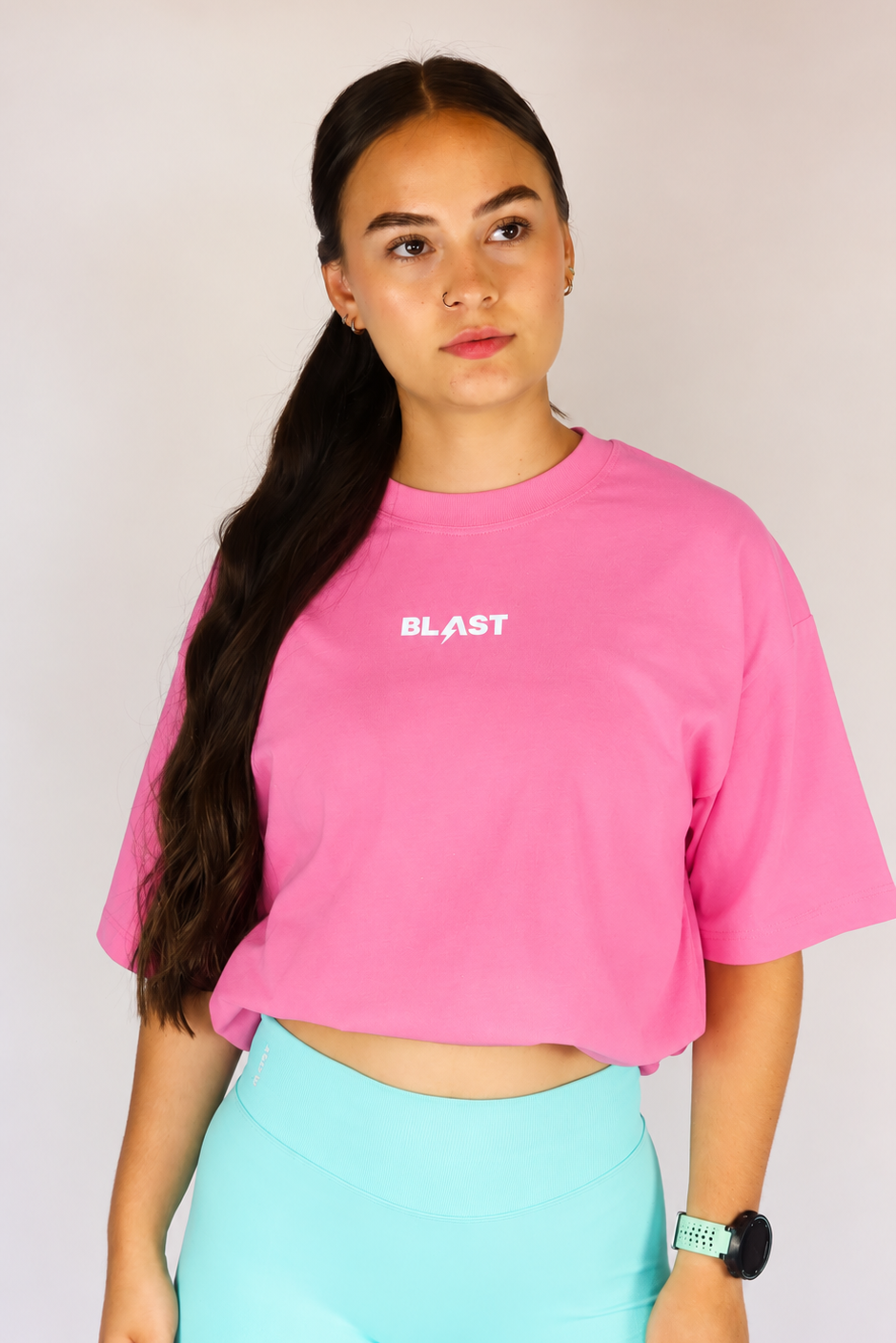 Pink - Oversized Tee