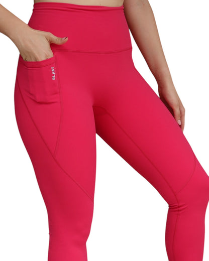 Pocket Legging Cereza