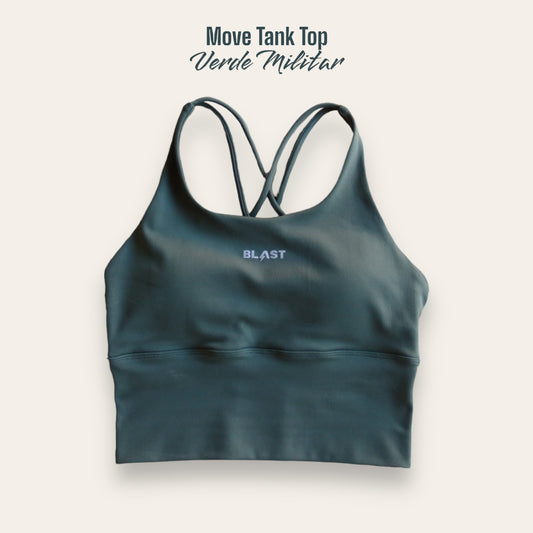 Move Tank Top Verde Militar