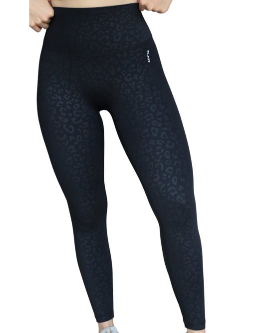 Form Legging Black Leopard