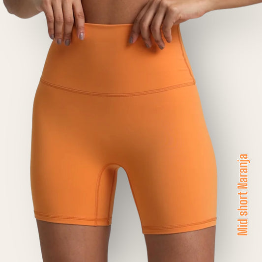 Mid short Naranja