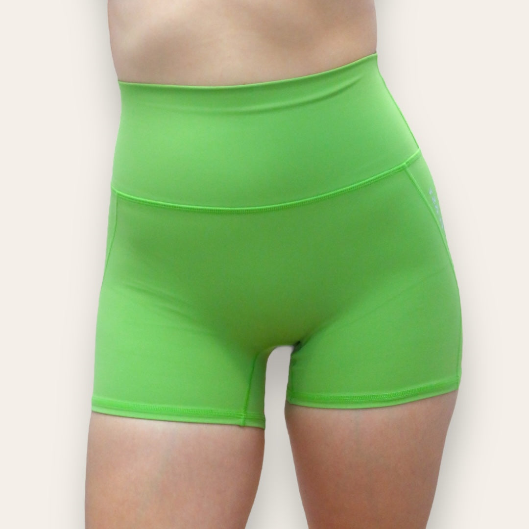 Push Up Booty Short Verde