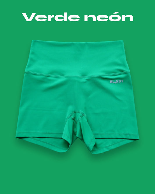 Booty Short Verde Neón